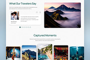 Travista - Figma Landing Page, a Landing Page Template by FIBRINOSÄ (Thumbnail 5 of 5)