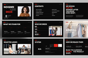 Modern Fashion Presentation Template, a Presentation Template by MightyDesign