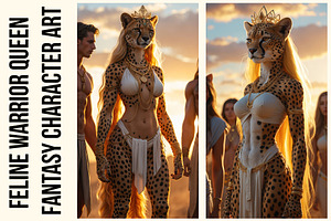 Feline Warrior Queen, an Animal Photo by Hamza067