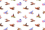 Witch, wizard hats set + patterns, an Object Illustration by PaperTrident (Thumbnail 18 of 20)