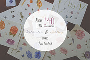 The Honeybell Collection, a Sans Serif Font by Rawberry Strubarb Ink. (Thumbnail 2 of 6)