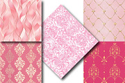 Luxury Pink Digital Paper, an Illustration by DreamPrint404 (Thumbnail 3 of 5)