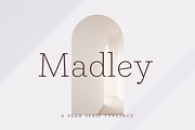 Madley Typeface, a Serif Font by Kimmy Design (Thumbnail 1 of 12)