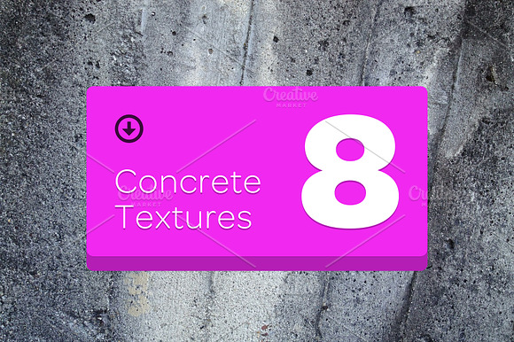 8 Concrete Textures preview 4