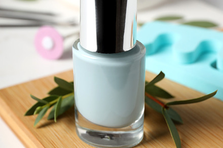Concept of nail care with manicure accessories on white backgrou, a Beauty & Fashion Photo by AtlasStudio