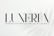 Luxeria – Luxury Serif Font, a Serif Font by OWPictures (Thumbnail 1 of 10)