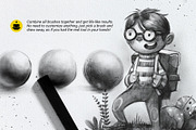 Realistic Charcoal 2 for Procreate, a Brush Add-On by Frankentoon Store (Thumbnail 4 of 6)