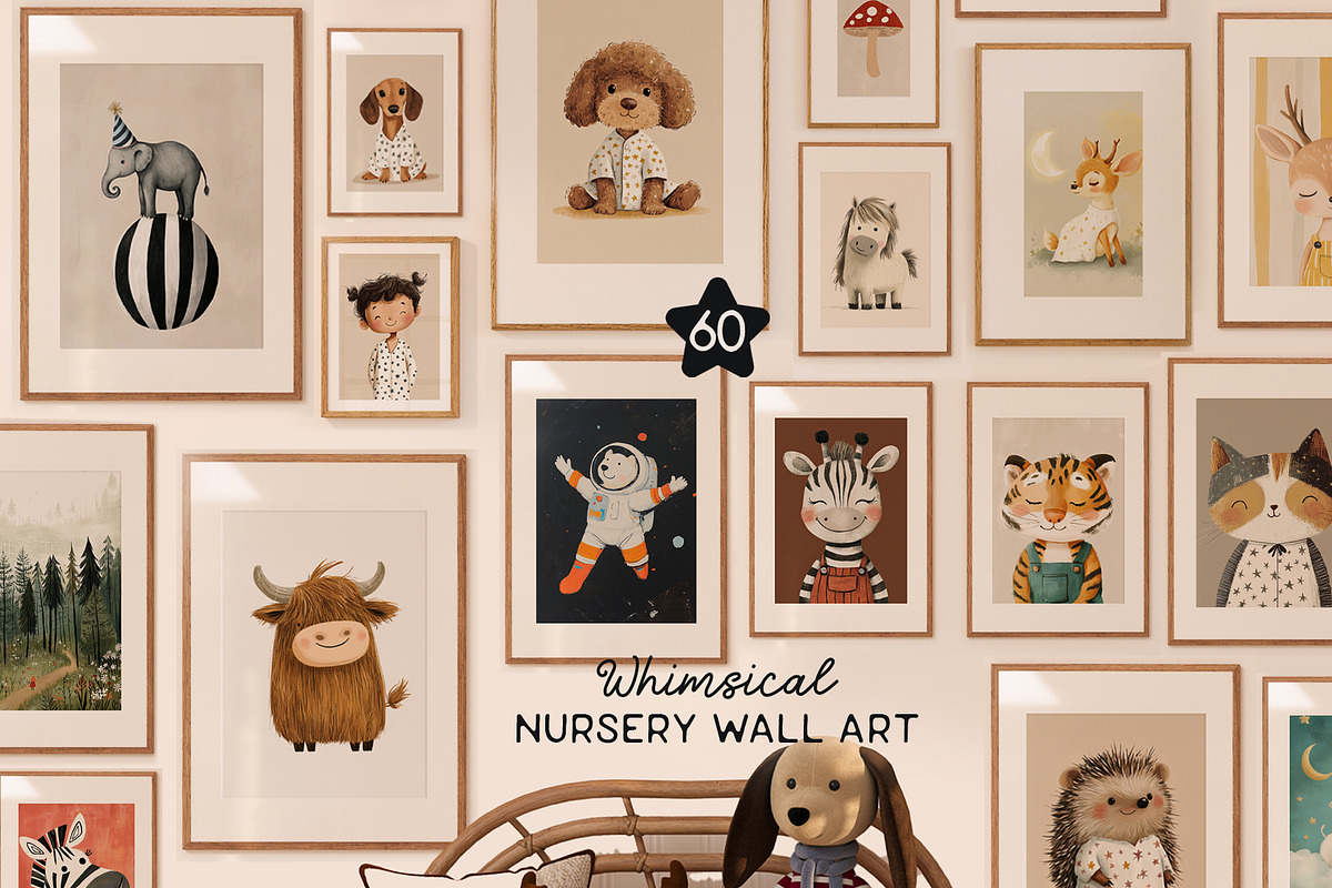 Whimsical Nursery Wall Art