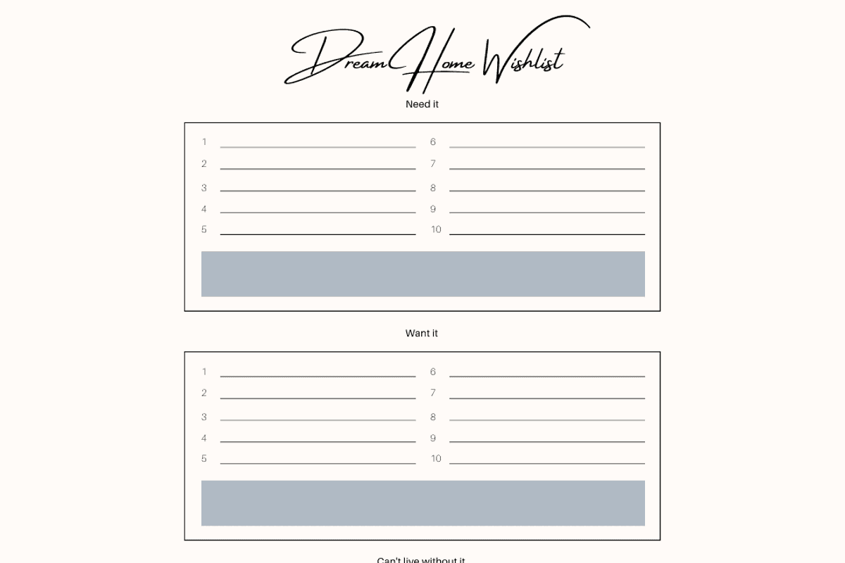Home Buying Planner, a Design Template by Brand Your Biz Co. (Photo 3 of 8)