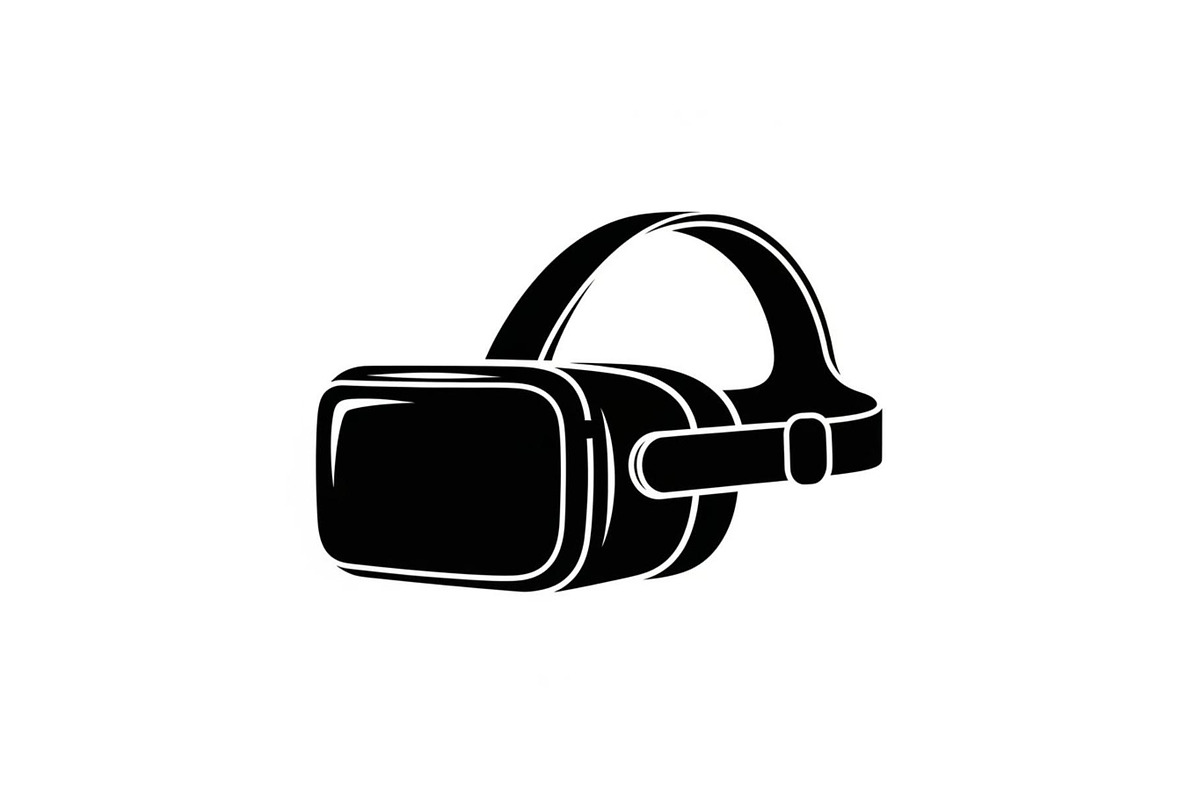 50 VR Goggles Headset Silhouette, an Illustration by yasushie (Photo 10 of 51)