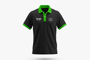 Polo & Crew Neck T-Shirt Mockup Set, a Shirt Mockup by graphypix (Thumbnail 10 of 14)