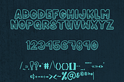 Planet Hugger - Layered Font Family, a Font by The Pretty Letters (Thumbnail 3 of 5)