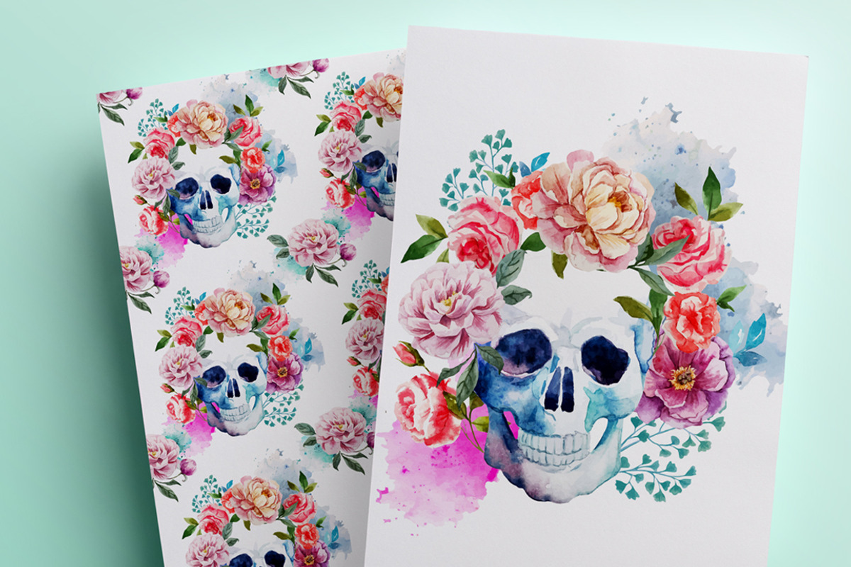 Vector Set Skull preview 2