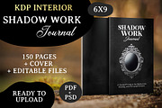 Shadow Work Journal Workbook, a Stationery Template by Flurry Art (Thumbnail 1 of 4)