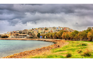 Mikrolimano marina in Piraeus, Athens - Greece, an Architecture Photo by Leonid Andronov