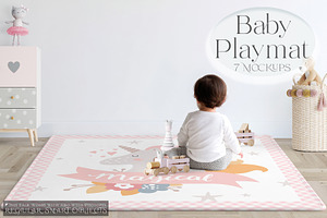 Baby Playmat Mockups 2 Shapes, a Product Mockup by mock-ups