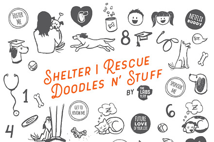 Shelter Rescue Doodles n' Stuff