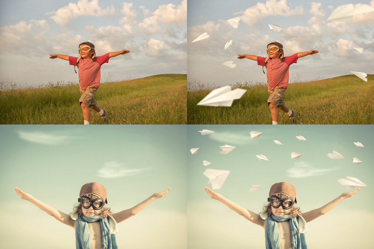 Paper Airplane Overlays, an Object Graphic by DreamyOverlay (Photo 4 of 5)