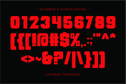 Chunky - Condensed Sans Serif, a Sans Serif Font by Pian45 Studio (Thumbnail 6 of 8)