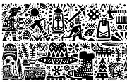 Vintage Gecko Folk Art, a Decorative Illustration by devastd (Thumbnail 11 of 27)