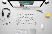 Nella Script (update), a Script Font by Olexstudio (Thumbnail 3 of 5)