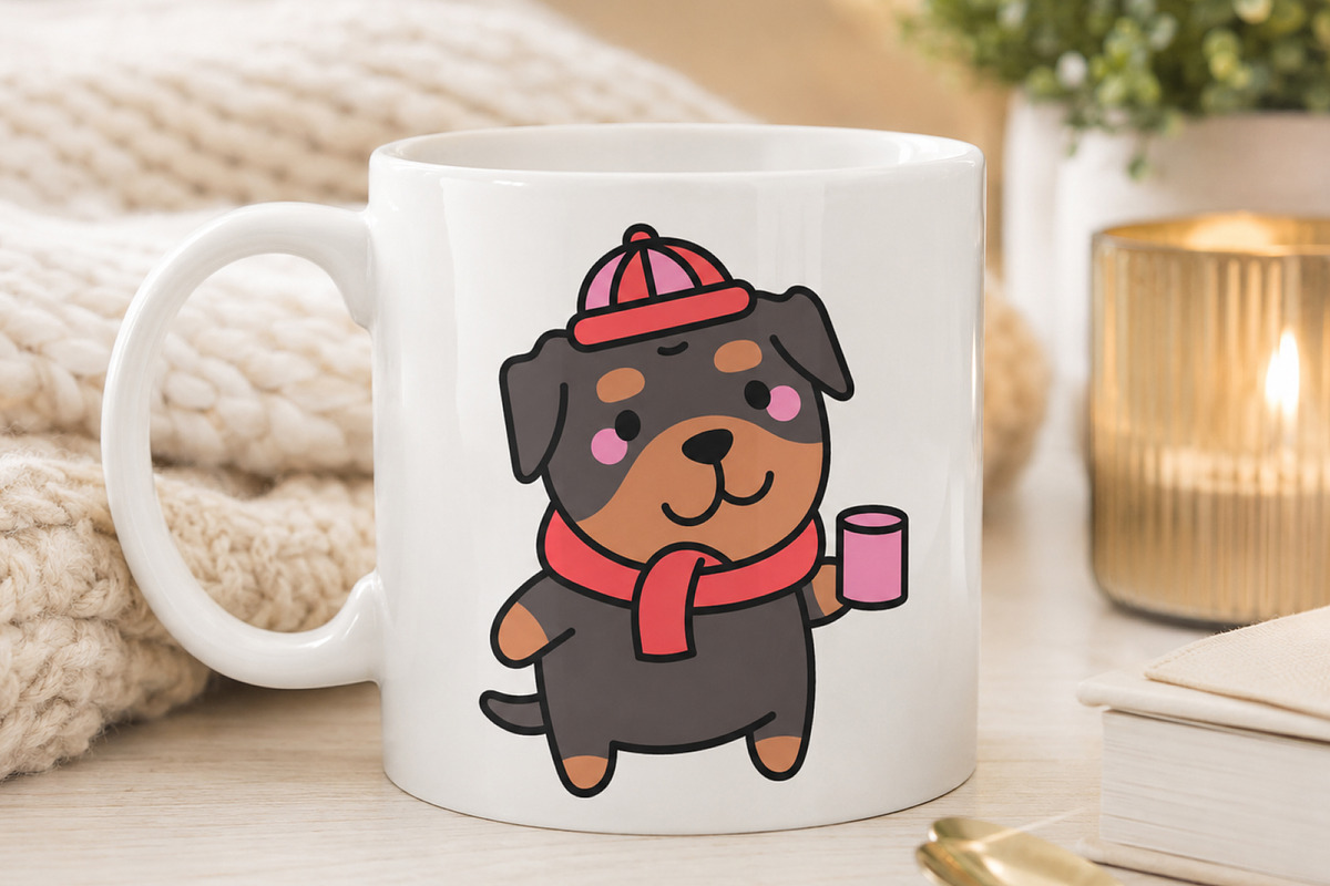 Rottweiler Dog Clipart, an Animal Illustration by Palau (Photo 5 of 10)