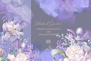 Iris Bouquets, wedding png, a Decorative Illustration by WonderWonder (Thumbnail 6 of 10)