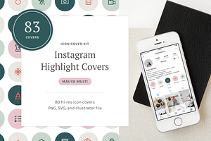 Instagram Highlights Icon Kit