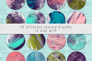 Textural Illustration for Procreate, a Brush Add-On by UPROOT (Thumbnail 4 of 6)