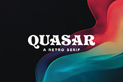 Quasar Typeface, a Serif Font by Tugcu Design Co. (Thumbnail 1 of 3)
