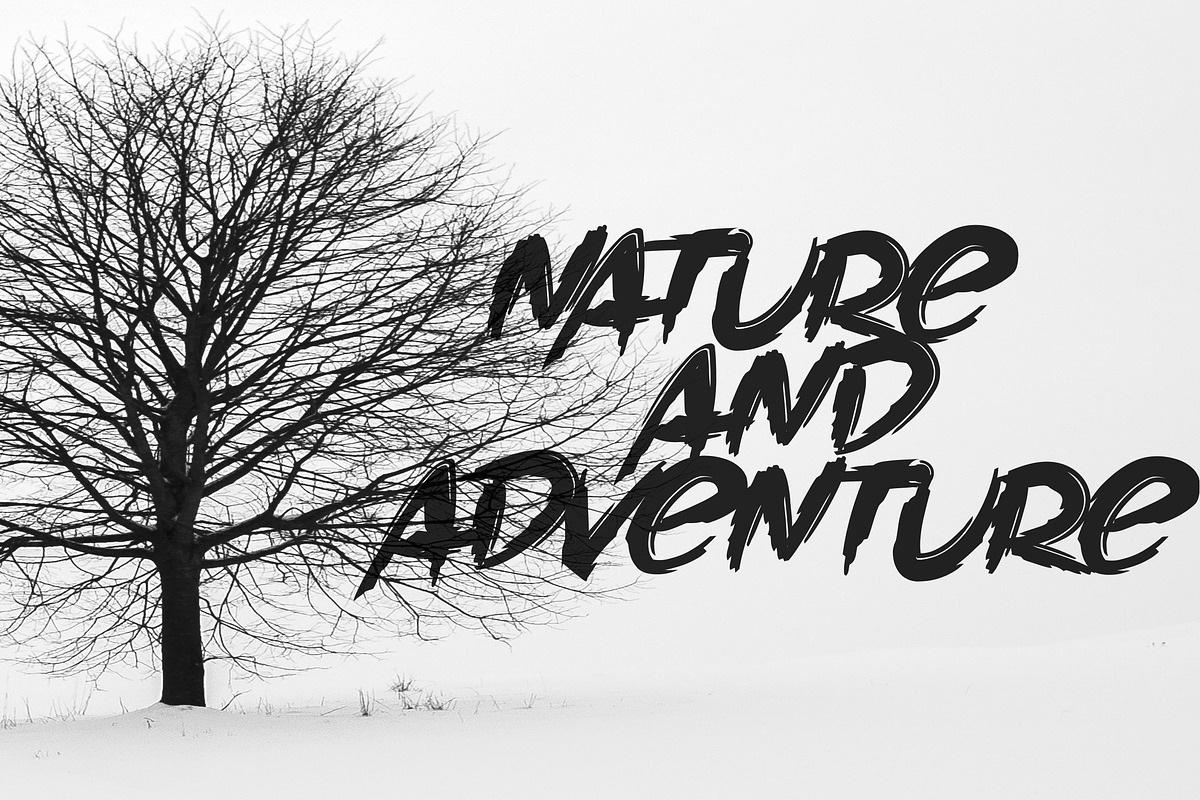 The Bronkids // Brush Font preview 8