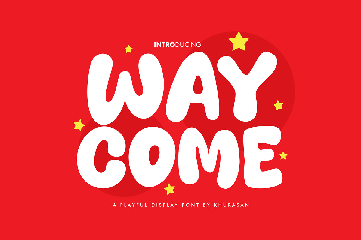 Way Come, a Sans Serif Font by khurasan (Photo 1 of 5)
