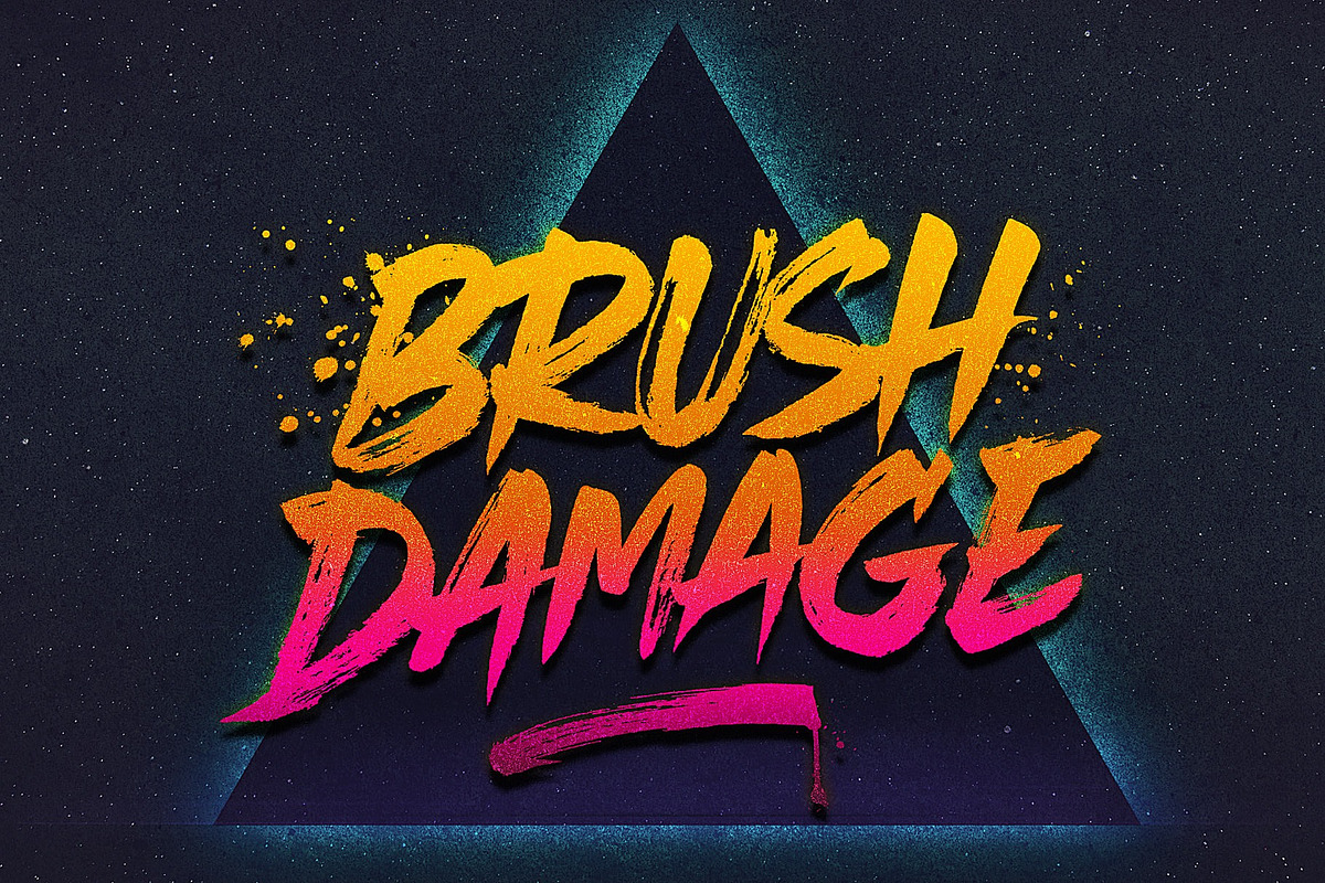 Rustix Brush font