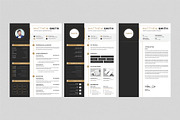 Modern Executive Resume Template, a Resume Template by Cleffon_Graphic_Studio (Thumbnail 3 of 6)