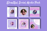 Beautiful Social Media Pack, a Templates & Theme by CosmicMedium (Thumbnail 18 of 19)