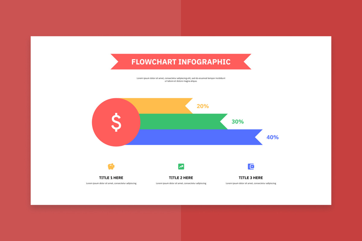 Flowchart Infographic Template V1, a Presentation Template by twinstd (Photo 3 of 4)