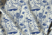 Toile de Jouy Patterns Bundle, a Pattern Graphic by Olya Creative (Thumbnail 18 of 41)