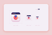3D Fintech Icon Collection, an Outline Icon by Polar Vectors (Thumbnail 3 of 14)