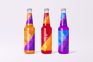 Glass Bottle Mockup, a Product Mockup by zpackcreative