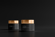 Dark Cosmetic Branding Mockups, a Cups & Container Mockup by pmvch (Thumbnail 27 of 86)