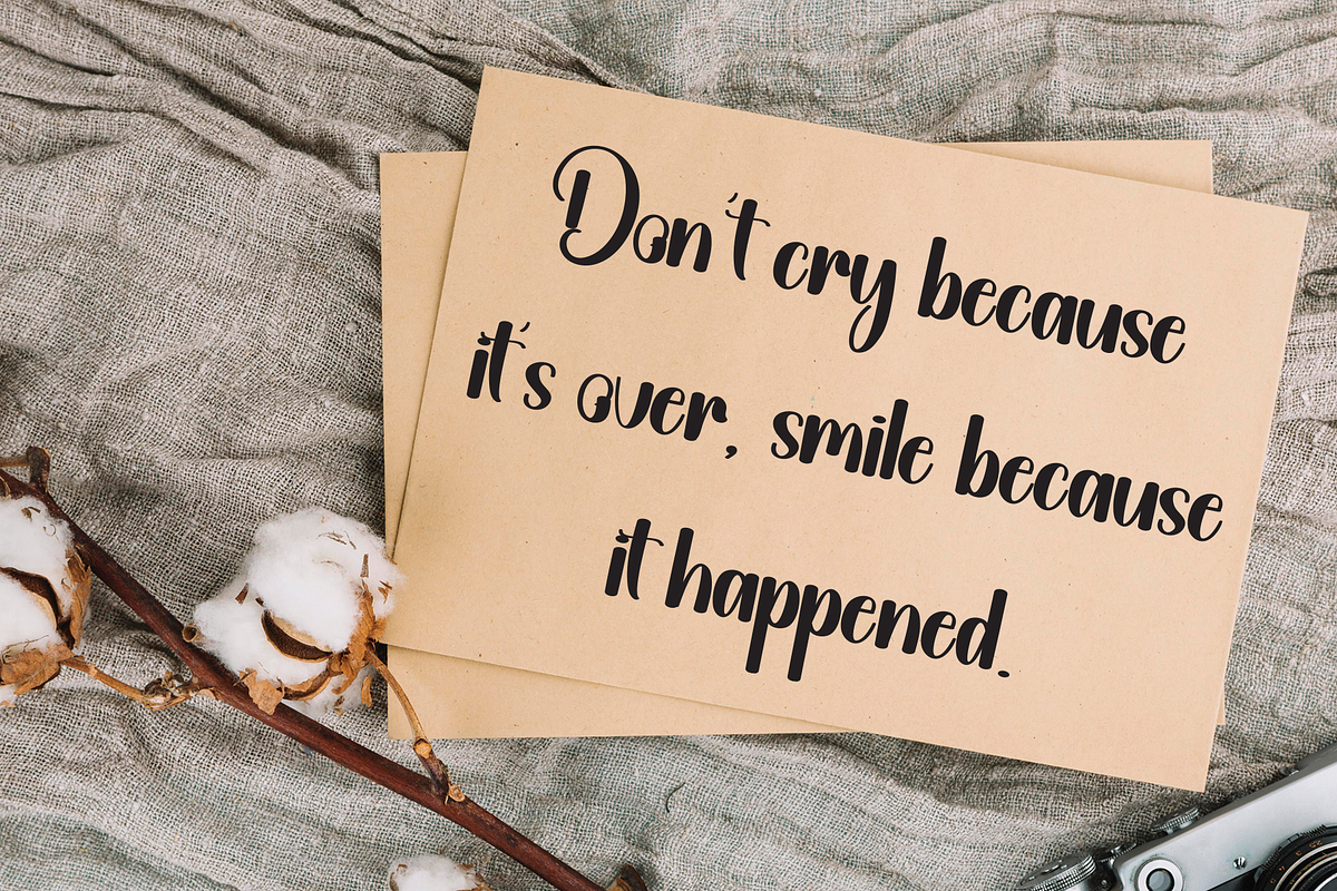 Highland | Script Font, a Handwritten Font by Scratchones (Photo 4 of 9)