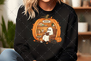 Ghost Pumpkin Book Nook Halloween, an Illustration by Craft Nest (Thumbnail 3 of 6)