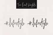 #lifestyle | SIGNATURE SCRIPT FONT, a Script Font by Sophia J Caldwell (Thumbnail 16 of 17)