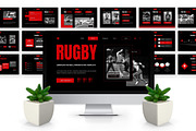 Rugby - American Football Key, a Presentation Template by Deepslide Studio (Thumbnail 6 of 6)