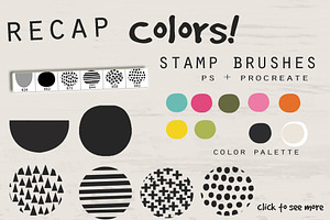 COLORs! Ps Procreate Stamp Brushes