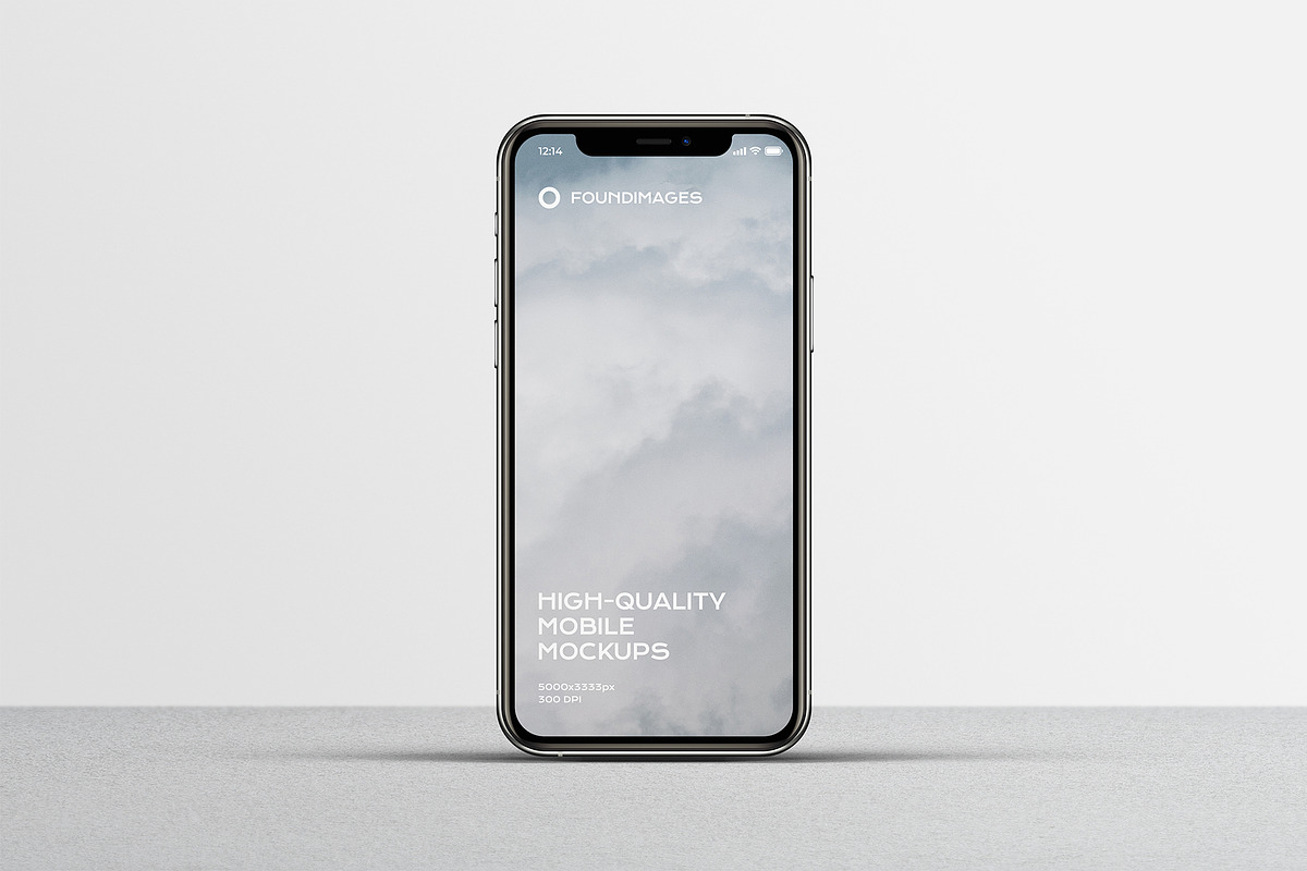 72 iphone device mockup bundle, an iPhone Mockup by FoundImages (Photo 60 of 84)