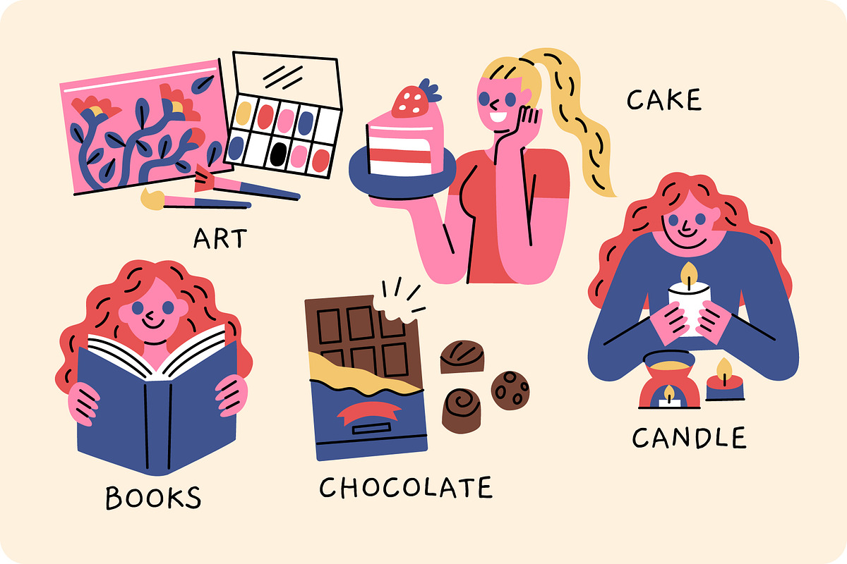 Things that make me happy., an Illustration by monkik (Photo 2 of 7)