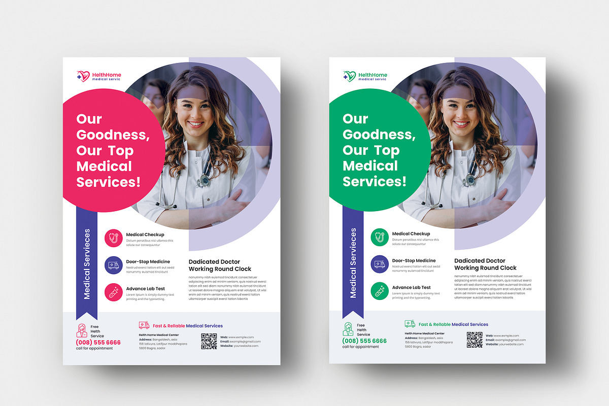 Medical Flyer, a Flyer Template by Thecodude (Photo 1 of 2)