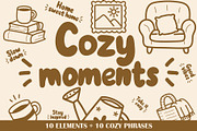 Cozy Moments Hand Drawn Doodle Set, an Object Illustration by OREHOVKA (Thumbnail 1 of 5)