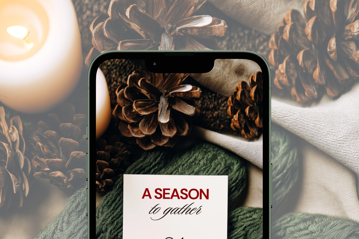 Cozy 5x7 Christmas Invitation Mockup, an Advertising Mockup by Serenefeeling (Photo 6 of 7)